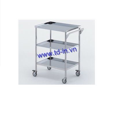 Bàn thao tác Inox có bánh xe TD.TB.0104