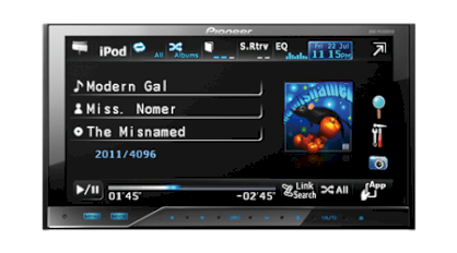 Đầu đĩa cho ô tô Pioneer AVH-P4350DVD