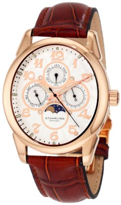 Stuhrling Original Men's '173L.3345E2 Special Reserve 'Aviator Calendar' Swiss Quartz Watch