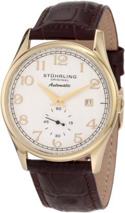 Stuhrling Original Men's 17132.35 Classic 'Cuvette' Automatic Watch