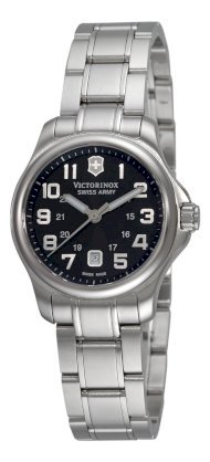 Victorinox Swiss Army Women's 241456 Officers XS Black Dial Watch