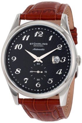 Stuhrling Original Men's 171A.3315E1 Classic Exclusive 'Cuvette 44' Slim Automatic Watch
