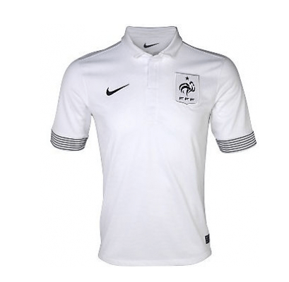 Bộ quần áo đội tuyển Pháp trắng euro 2012