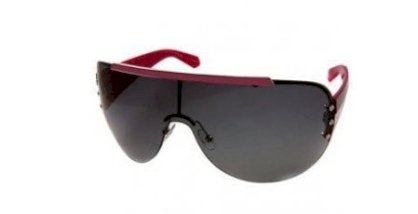 Marc Jacobs Aviator Sunglasses 201/S/0OYO/VK/99: Palladium Burgundy Red/Grey Gradient 