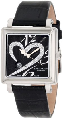 Stuhrling Original Women's 253XL.11151 Lifestyle Collection Courtly Passion Diamond Swiss Quartz Watch