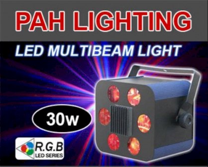 Đèn led sứa 6 mắt RGB