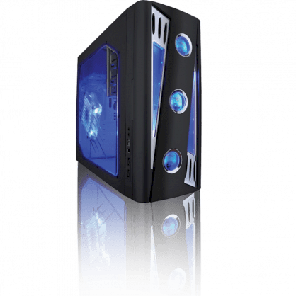 Máy tính Desktop CybertronPC X-Cruiser2 AMD Barebones BB3210C (AMD Athlon II X3 435 2.90GHz, RAM 8GB, HDD 750GB, VGA Onboard, PC DOS, Không kèm màn hình)