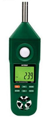 Máy đo nhiệt độ và độ ẩm ánh sáng tốc độ gió Extech EN300