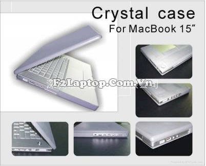 Apple Macbbok Pro 15.4 inch Crystal case - Sliver