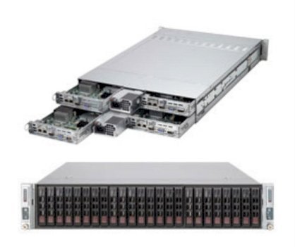 Server Supermicro SuperServer 2027TR-H71RF (SYS-2027TR-H71RF) E5-2648L (Intel Xeon E5-2648L 1.80GHz, RAM 2GB, 1620W, Không kèm ổ cứng)