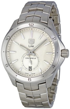 TAG Heuer Men's WAT2111.BA0950 Link Silver Dial Watch