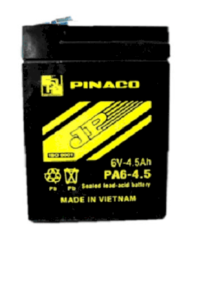 Ắc quy dân dụng Pinaco PA 6-4.5