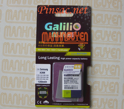 Pin Galilio cho Samsung SGH-E380, SGH-E500, SGH-E900, SGH-M150, SGH-M310