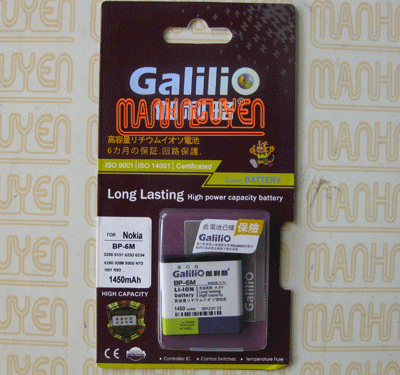 Pin Galilio cho Nokia 3250, N93, N77, 9300, N9300i, 6151