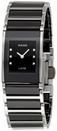 Rado Women's R20786752 Integral Black Ceramic Bracelet Watch