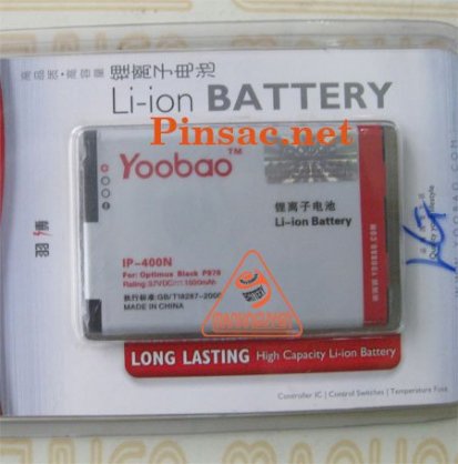 Pin Yoobao cho LG LS670, LG Monaco, LG MS690, LG Optimus M