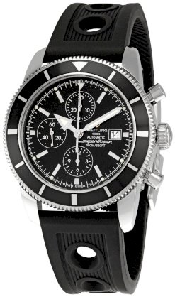 Breitling Men's BTA1332024-B908BKRD Superocean Heritage Black Dial Watch