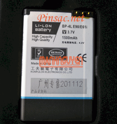 Pin Konfulon Nokia E55, N810, E52, 6760 slide, 6790 Surge