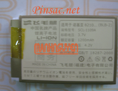 Pin Scud cho Nokia 8290, 7650, 5210, 6510, 8850