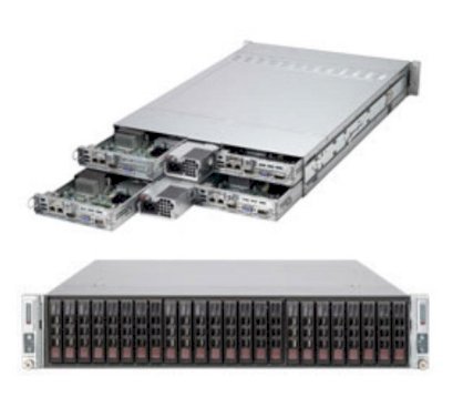 Server Supermicro SuperServer 2027TR-HTFRF (SYS-2027TR-HTFRF) E5-2648L (Intel Xeon E5-2648L 1.80GHz, RAM 2GB, 1620W, Không kèm ổ cứng)