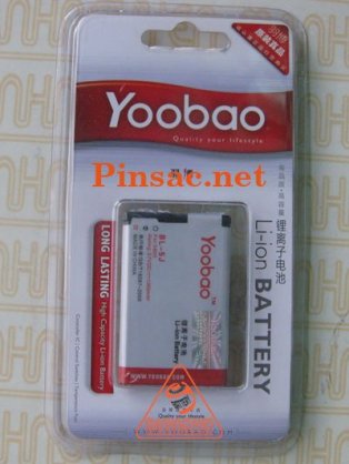 Pin Yoobao cho Nokia N900, C3,5228, 5230C, 5232, 5233, 5235
