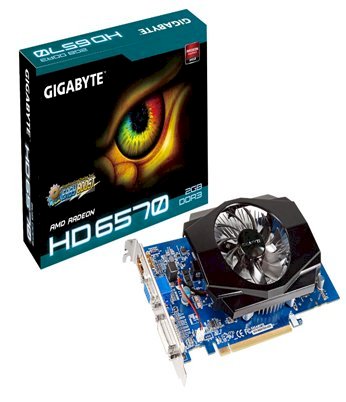 GIGABYTE GV-R657D3-2GI (ATI Radeon HD 6570, 2 GB, GDDR3, 128-bit, PCI Express 2.1)