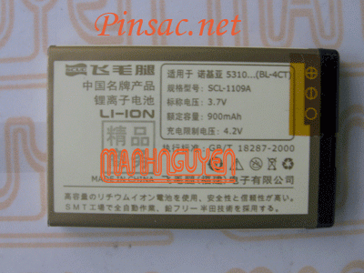 Pin Scud cho Nokia 2720 fold, 6600 fold, 5630 Xpress, 5610 Xpress