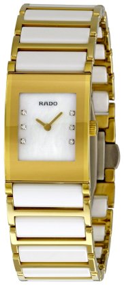 Rado Women's R20792901 Jubilee Gold PVD and Ceramic Bracelet Watch