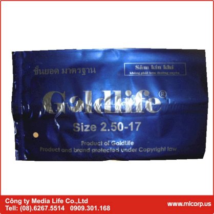 Săm xe máy GoldLife 250-17