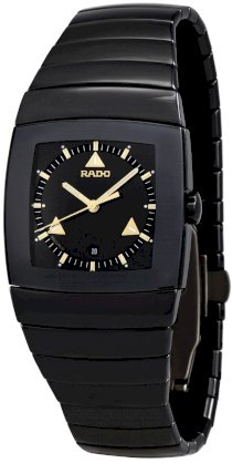Rado Men's R13724172 Sintra Black Dial Watch