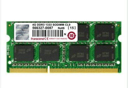 Transcend - DDR3 - 4GB - Bus 1333MHz - PC3 10600