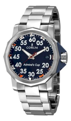 Corum Men's 08296020/V700 Admirals Cup Competition 40 Black Dial Watch