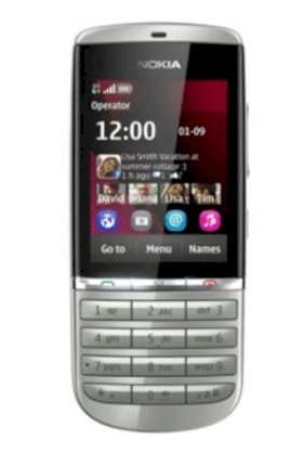 Nokia Asha 300 (N300) White Silver