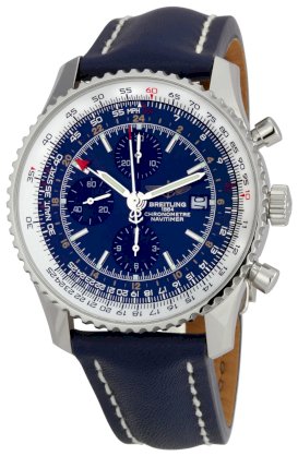 Breitling Men's A2432212/C651-102X Navitimer World Blue Dial Watch