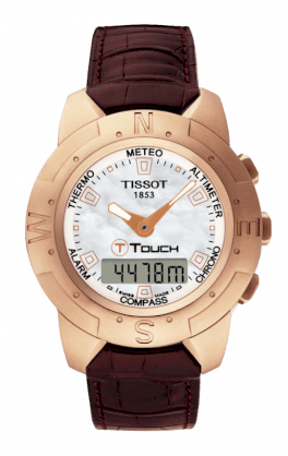 Đồng hồ đeo tay Tissot T-Touch Gold T71.8.445.11