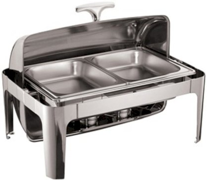 Nồi buffet CN 2 ngăn inox chân thẳng Kinhoo 22217 (4.5L)