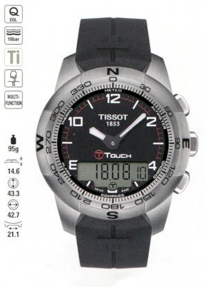 Đồng hồ đeo tay Tissot T-Touch II T047.420.47.057.00