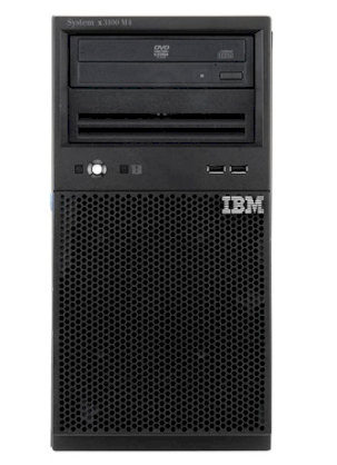 Server IBM System x3100M4 (2582-62A) (Intel Xeon E3-1220 3.10GHz, Ram 2GB, Raid -0; -1, 350W, Không kèm ổ cứng)