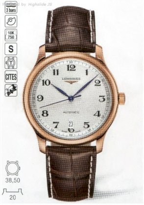 Đồng hồ đeo tay The Longines Master Collection L2.628.8.78.3