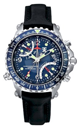 TX Men's T3C323 Classic Fly-back Chronograph Compass Dual-Time Zone Watch