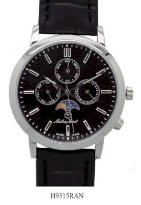 Đồng hồ đeo tay nam , chính hãng Thụy Sỹ ,classic moon  3 - H9315RAN