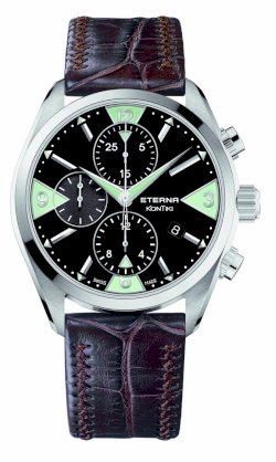 Eterna Men's 1240.41.43.1183 Kontiki Stainless steel Chronograph Watch