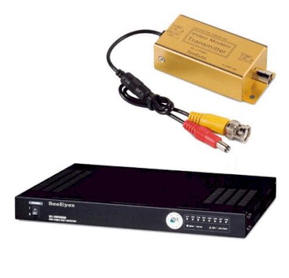 Bộ thu phát tín hiệu video cấp nguồn chống nhiễu SeeEyes SC-VCP0608