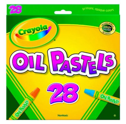 Crayola 52-4628 - Sáp dầu 28 màu Oil Pastel 28C/24