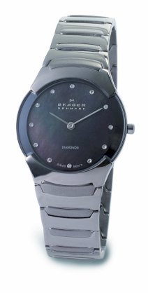 Skagen Swiss Links and Ladies Swiss Watch MOP 582SMXMD