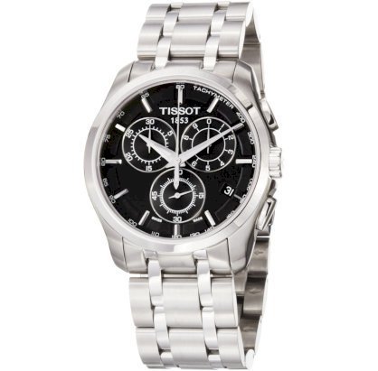 Tissot Men's T0356171105100 Couturier Chronograph Watch