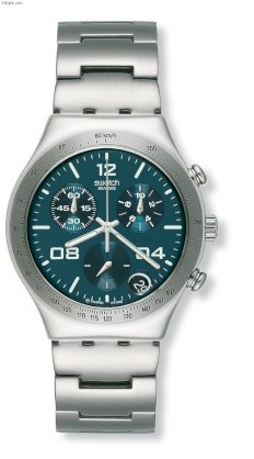 Swatch Men's YCS438G Blustery Chronograph Watch