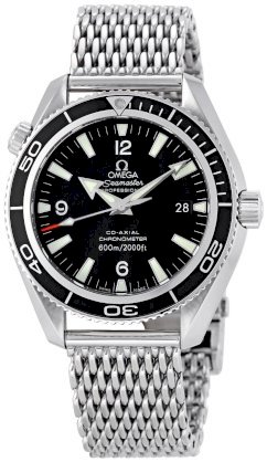 Omega Men's 2201.52.00 Seamaster Planet Ocean Black Dial Watch
