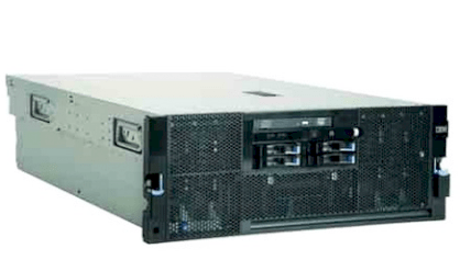 Server IBM System X3850 M2 (2 x Intel Xeon Quad Core X7460 2.66GHz, Ram 32GB, HDD 4x146GB, Raid MR10K (0,1,5,6,10), DVD, 2x1440W)