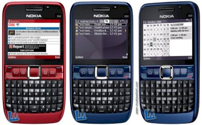 Vỏ Nokia E63 zin